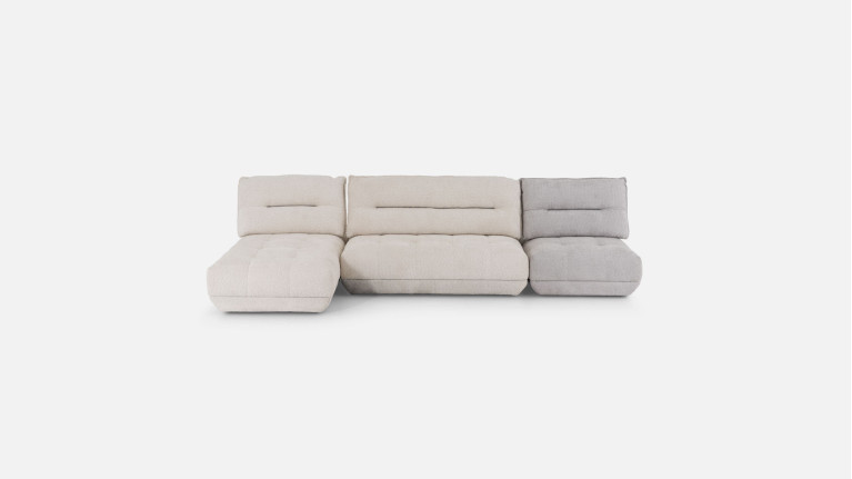 Pouf sur base tissu OTTO | Au summum du confort