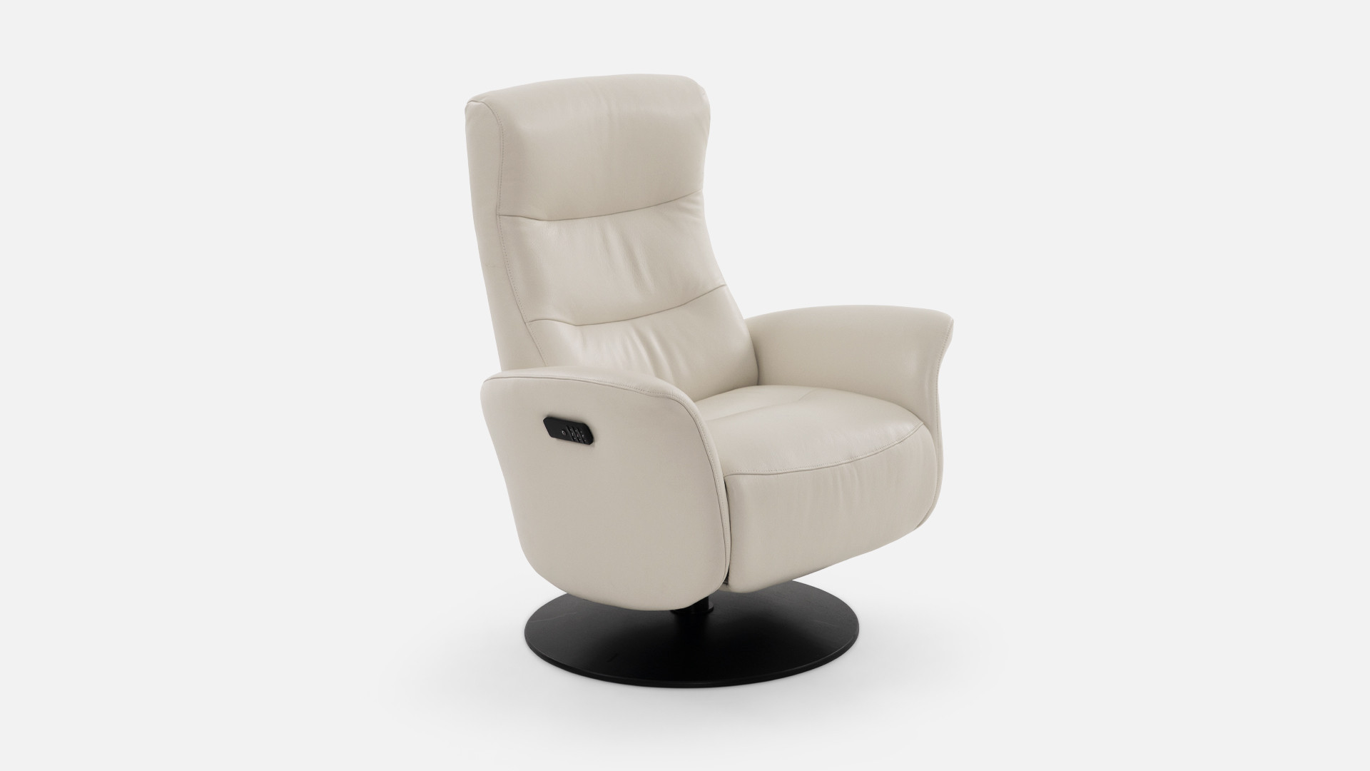 NEW YORK leather electric recliner | Uncompromising relaxation