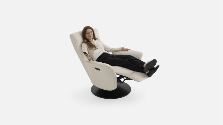 NEW YORK leather electric recliner | Uncompromising relaxation