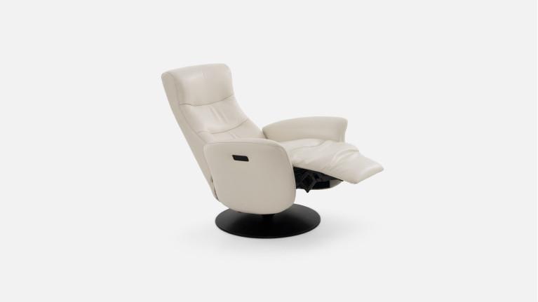 NEW YORK leather electric recliner | Uncompromising relaxation