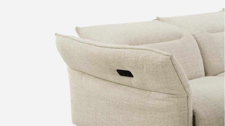 Electric corner sofa PASSION | Optimum support
