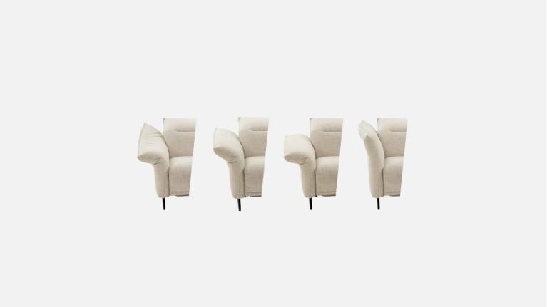 Electric corner sofa PASSION | Optimum support