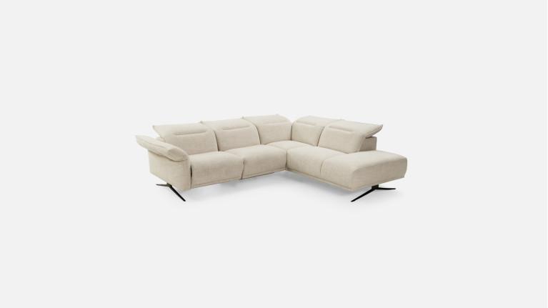 Electric corner sofa PASSION | Optimum support