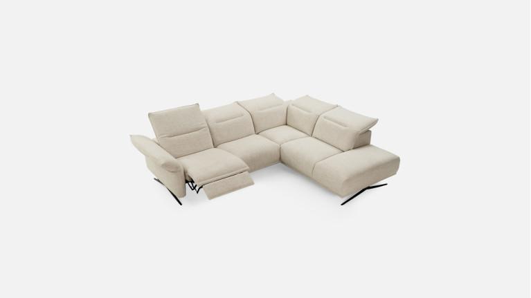Electric corner sofa PASSION | Optimum support