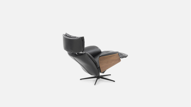 Fauteuil relaxation électrique cuir DETROIT