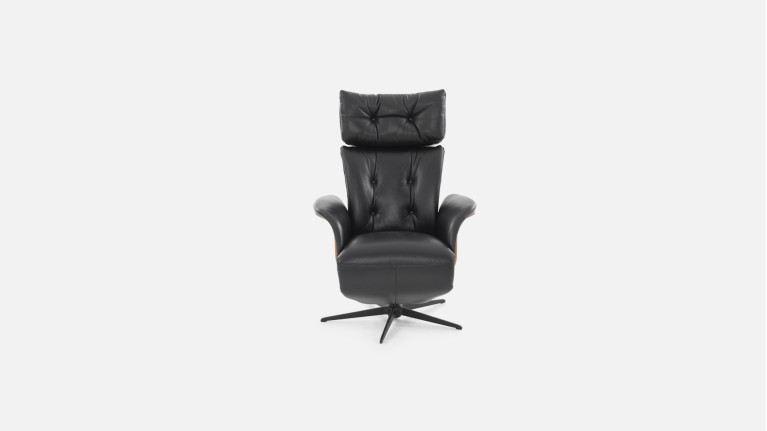 Fauteuil relaxation électrique cuir DETROIT