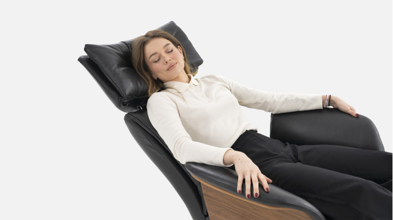 Fauteuil relaxation électrique cuir DETROIT
