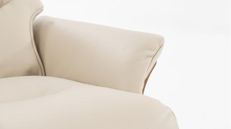 JULIO leather manual recliner | Comfort and elegance