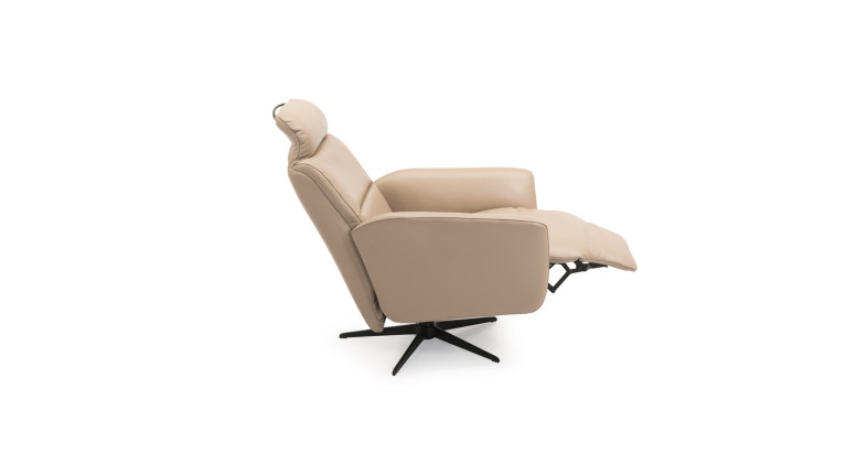 HIPSTER | manual recliner with headrest and footrest