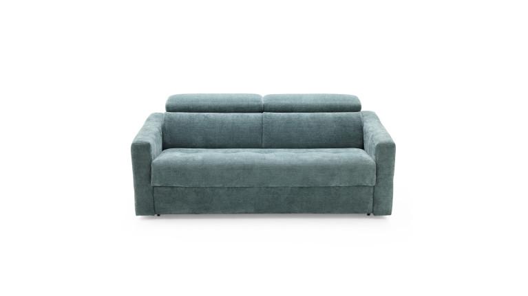 TUCA sofa bed with fabric headrests | Allure contemporaine