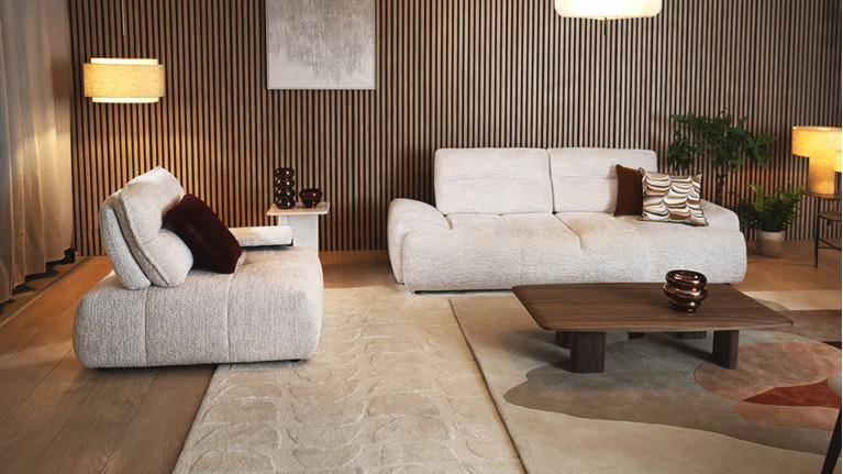 3-seater sofa ANITA | Timeless elegance and comfort