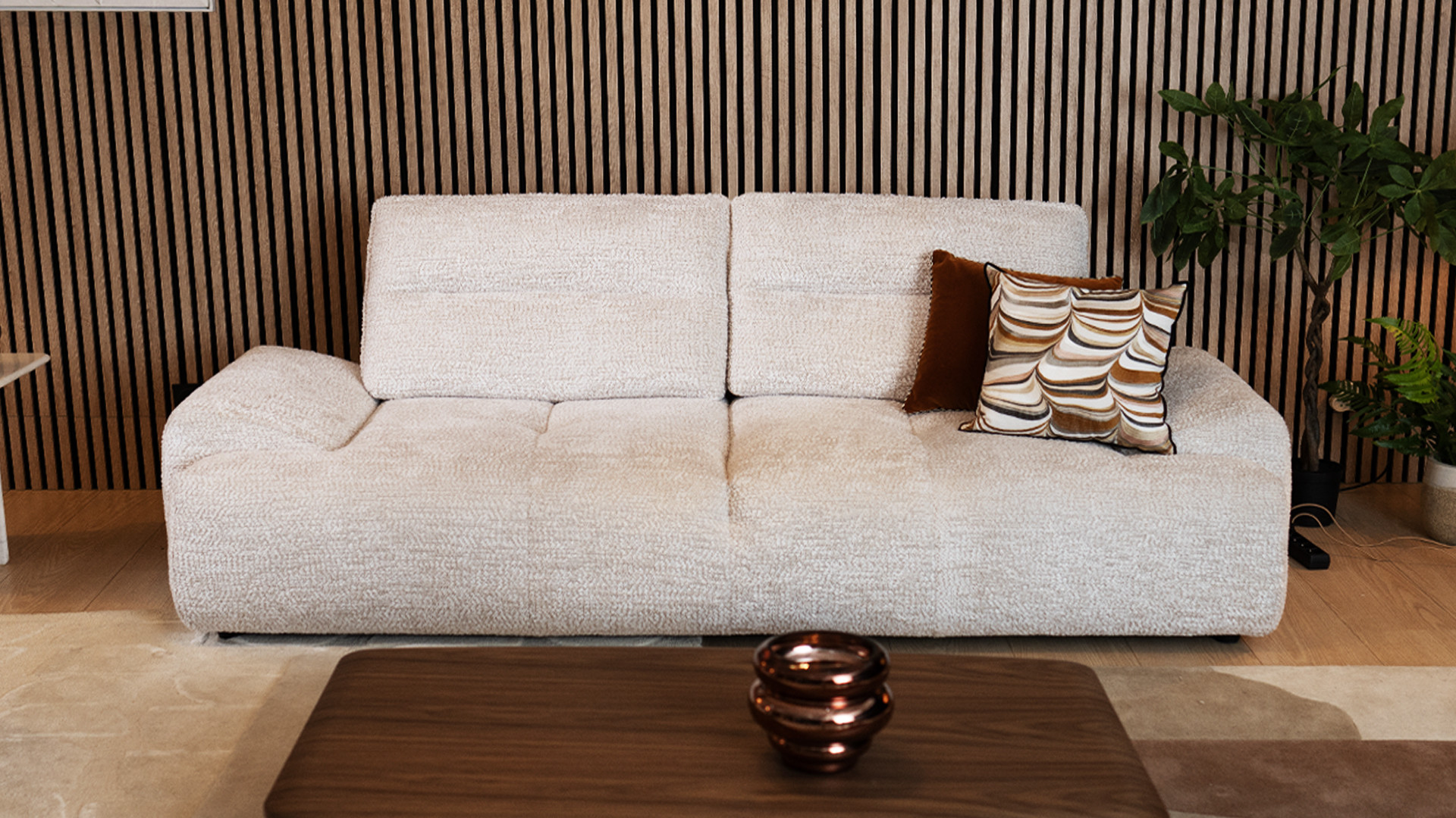 3-seater sofa ANITA | Timeless elegance and comfort