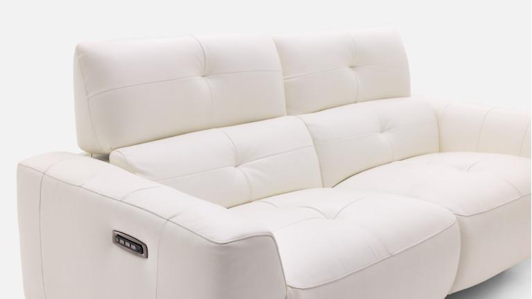 Canapé relaxation électrique MARTY | Confort et élégance haut de gamme