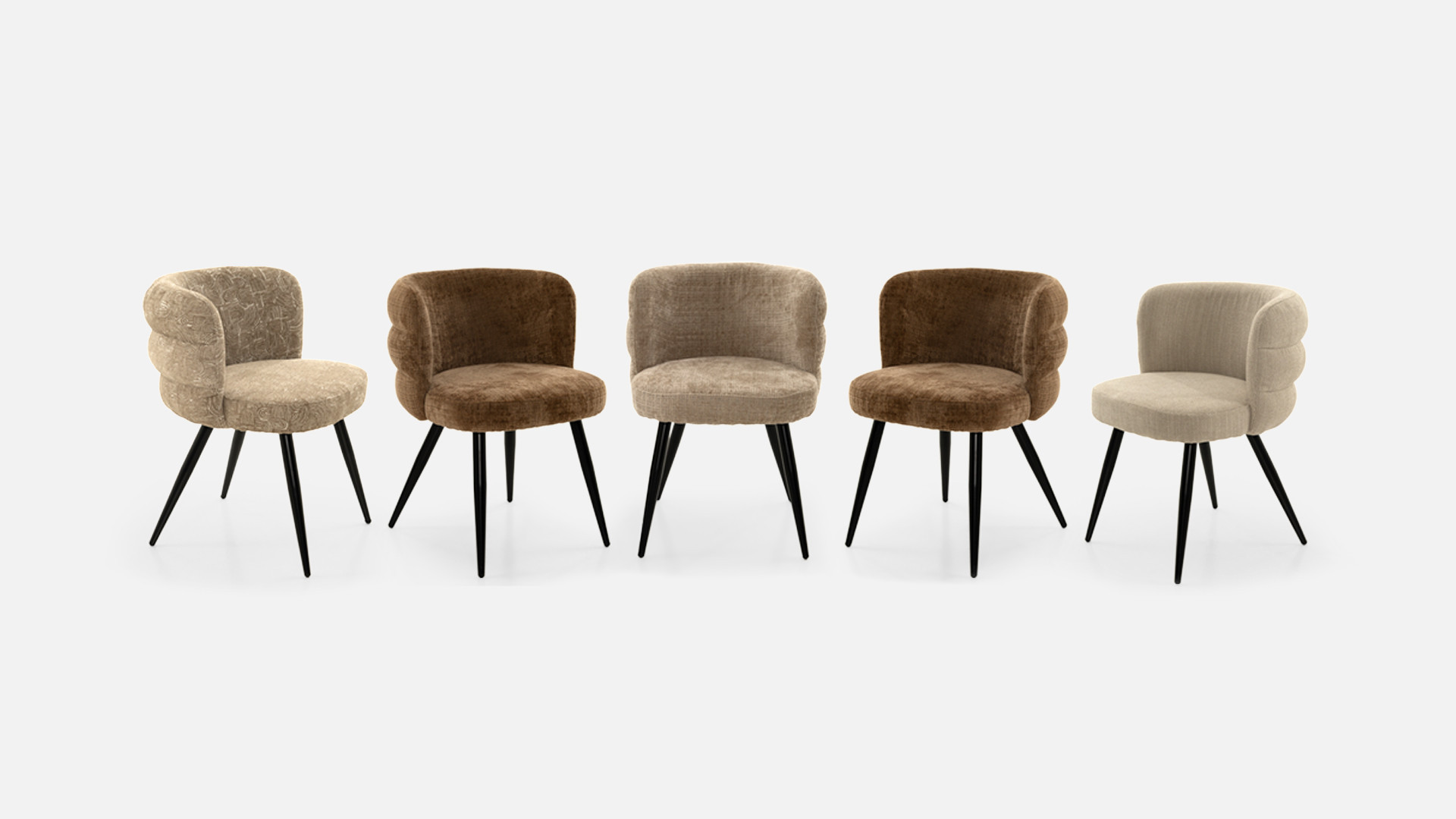NUAGE fabric chair | Contemporary design and top-of-the-range comfort