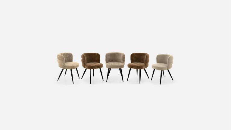 NUAGE fabric chair | Contemporary design and top-of-the-range comfort