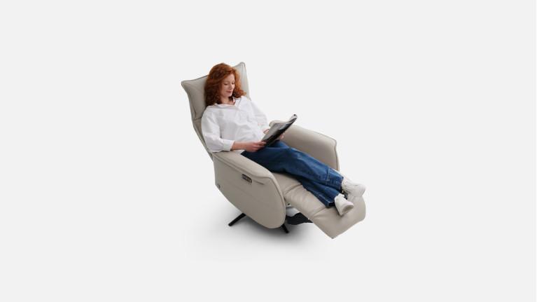 Leather recliner OTHELLO | Serving your comfort