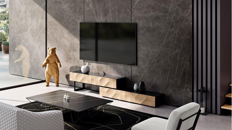 MONTECARLO TV stand | High-end and sophisticated