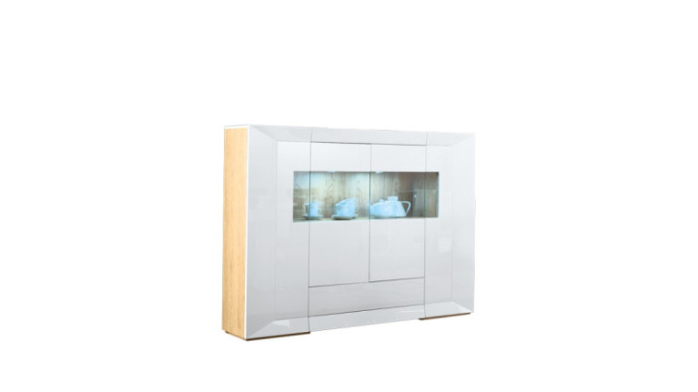 Vitrine 4 portes VIGO | High-end furniture for a designer living room
