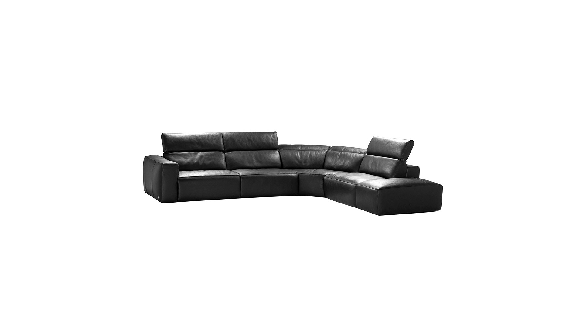 Canapé d'angle modulable relaxation électrique BEVERLY - Un canapé à vos mesures avec les différentes configurations de ce salon