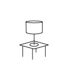 Lampe à poser (Canada)