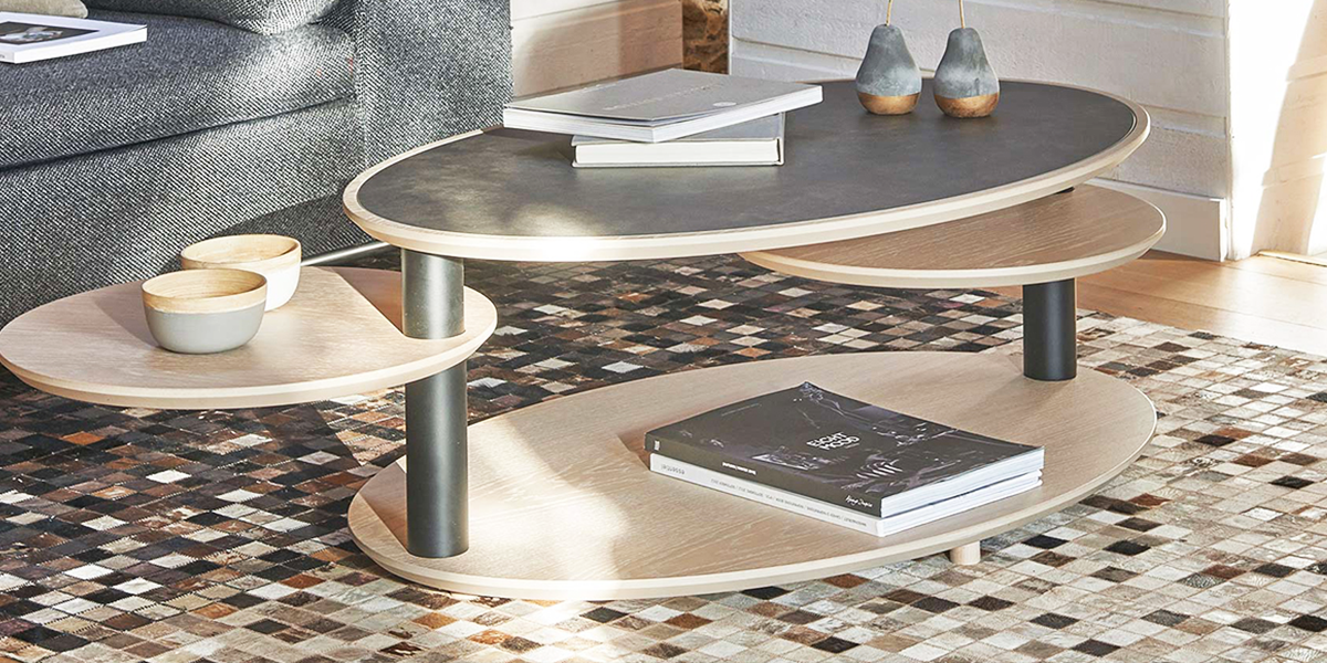 Comment décorer la table basse d'un salon