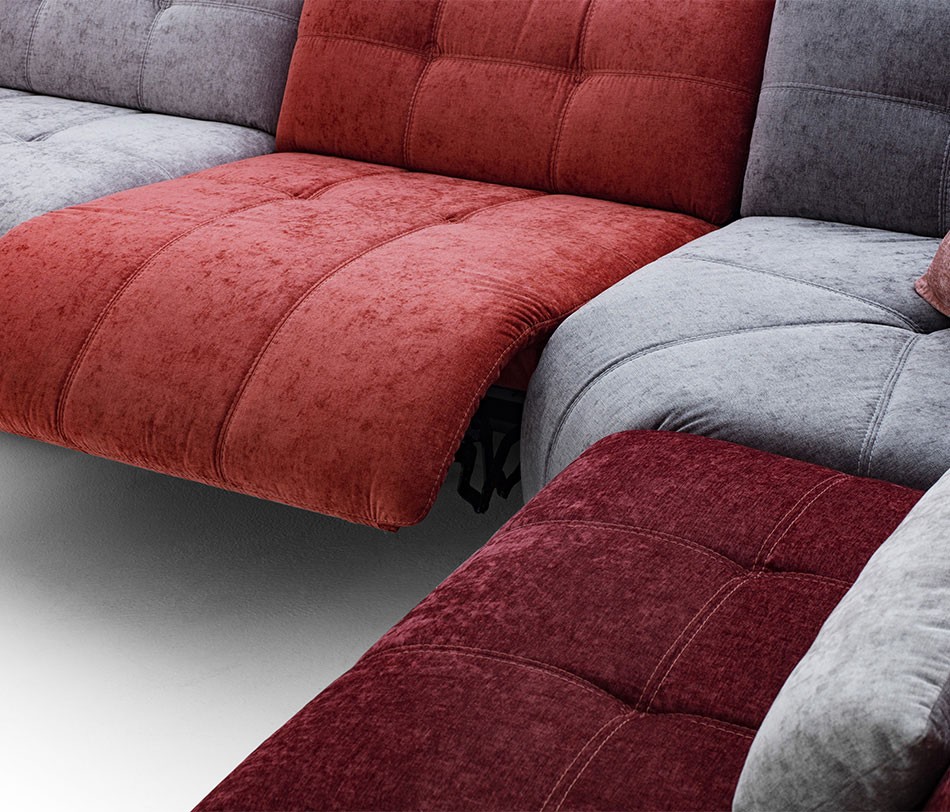 Canapé d'angle modulable SAFRAN