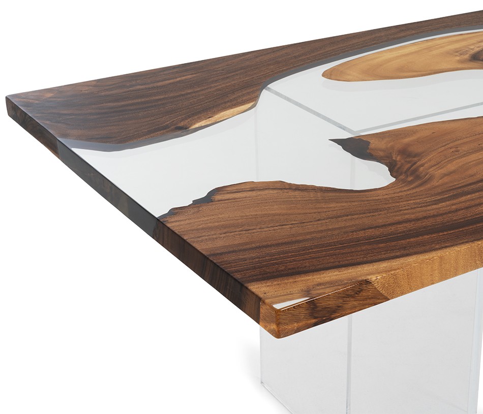 Table basse en bois UNIQUE - Pièce unique Mobilier de France