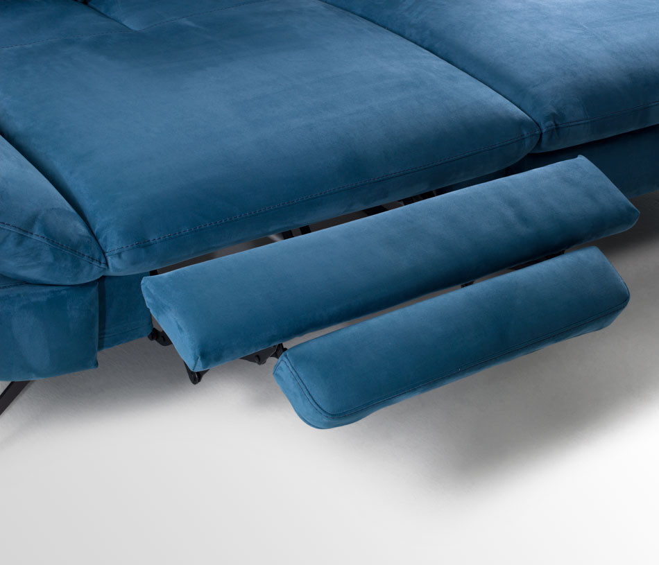 Canapé d'angle relaxation électrique HOLLYWOOD