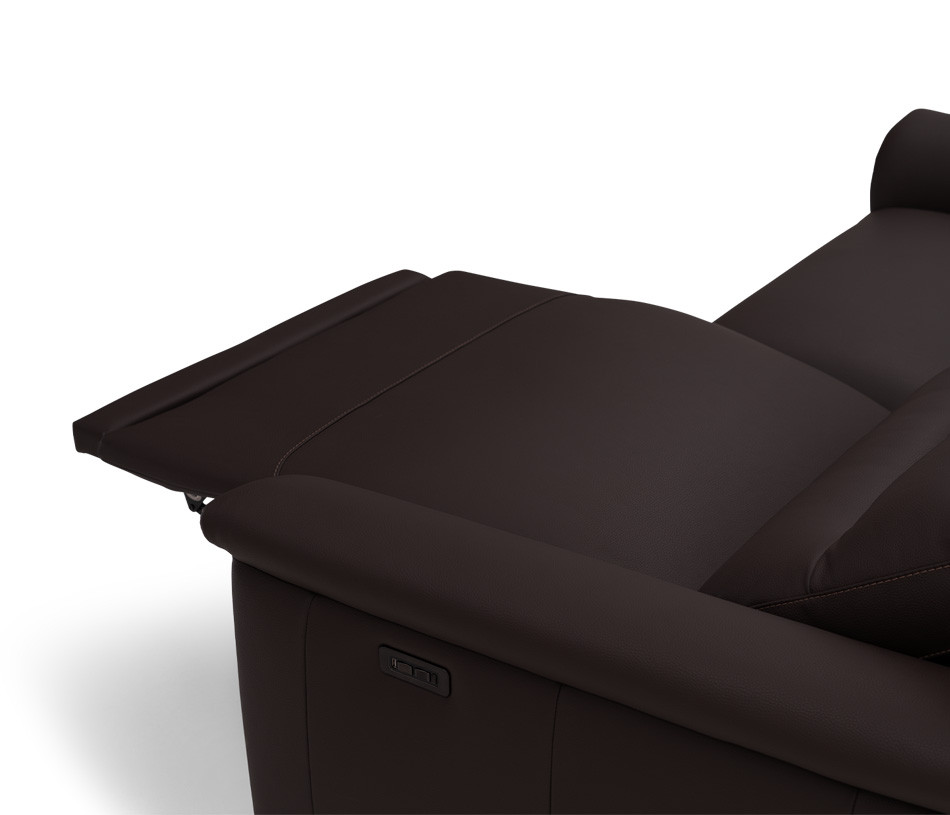 Canapé relaxation électrique 2 places cuir ALBATROS