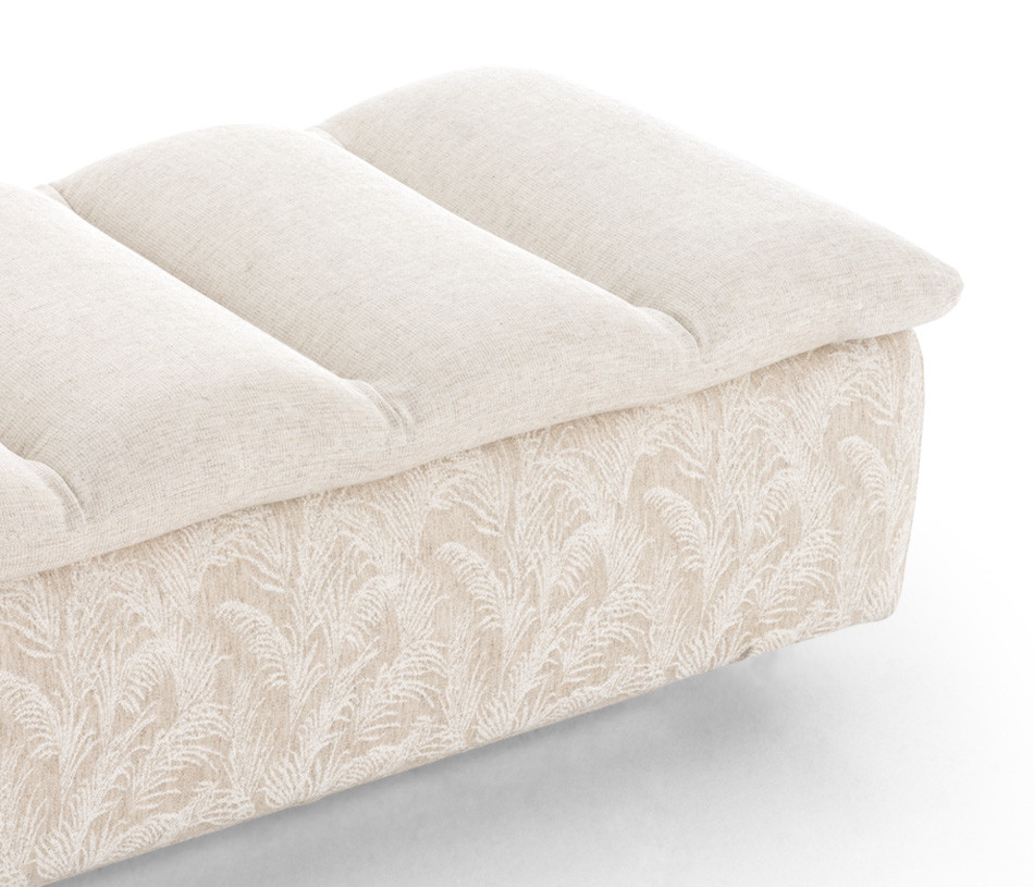 Canapé modulable tissu NEW BYBLOS - 100% modulable et rétroéclairé