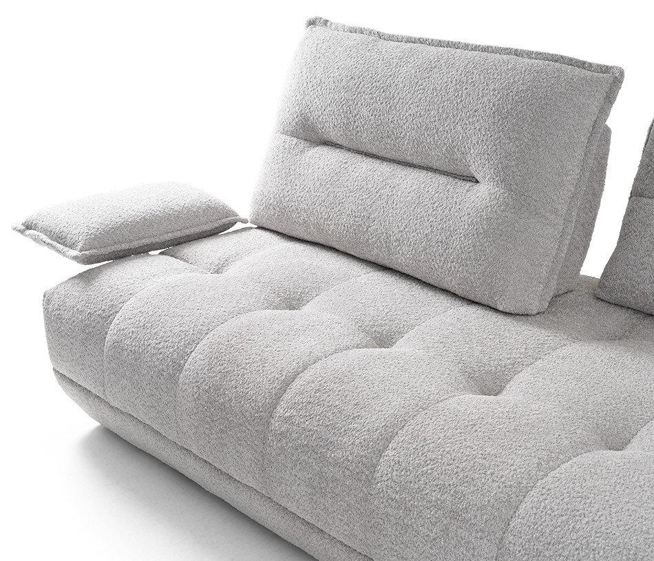 Canapé sur base 3 places tissu OTTO