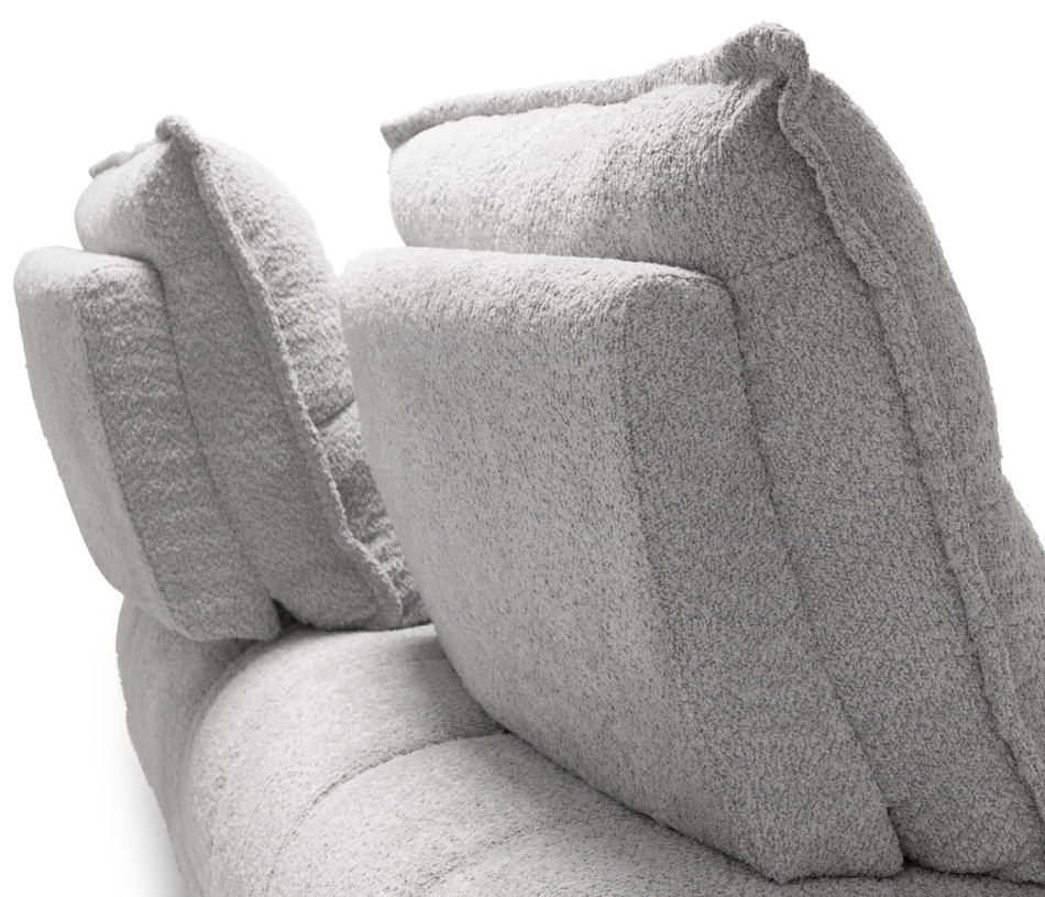 Canapé sur base 3 places tissu OTTO