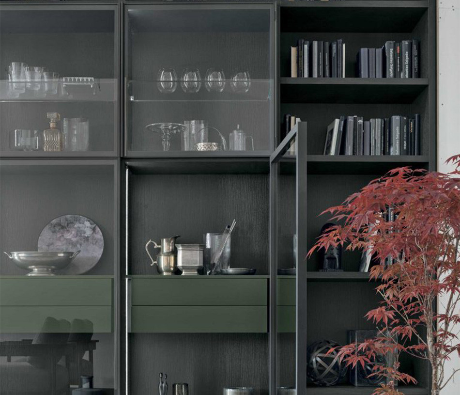 Bibliothèque ATLANTE - Fabrication française de qualité pour un meuble longue durée