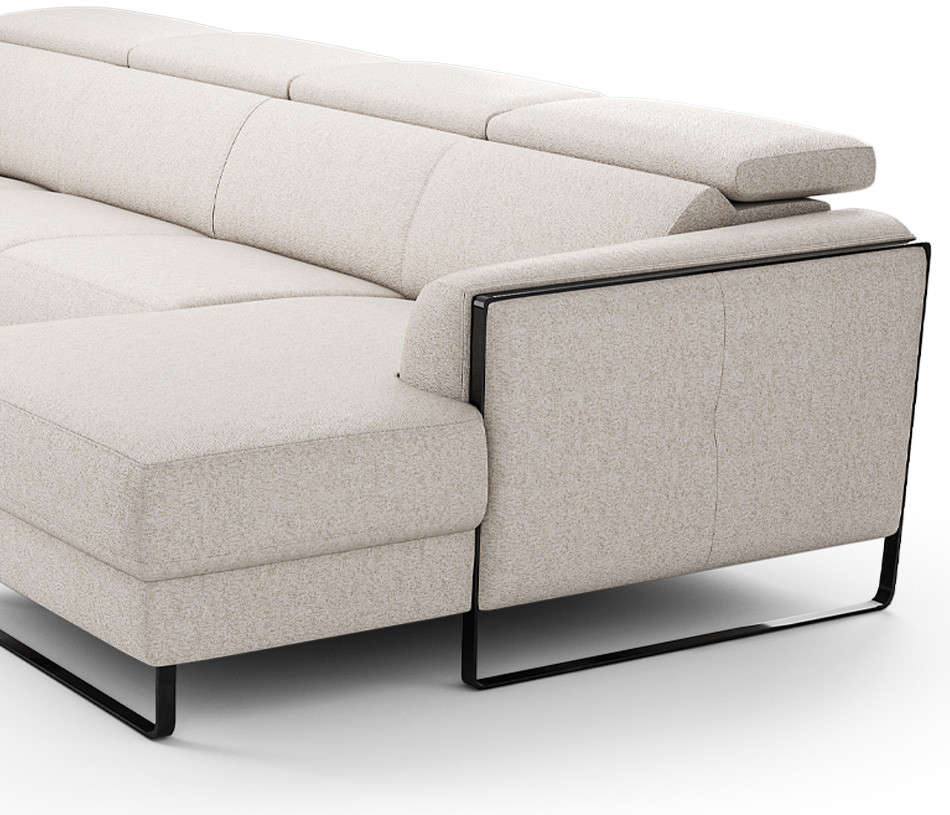 Canapé d'angle chaise longue BRADLEY - Infiniment configurable
